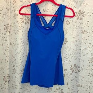 Lululemon Blue Workout Tank Size 10